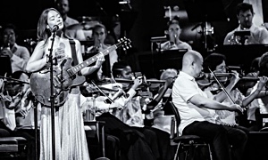 Read Laufey and the Virginia Symphony at the Chartway Arena